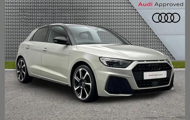 Used Audi A1 Black Edition 94 HP (69 kW) 2023 Silver Hatchback