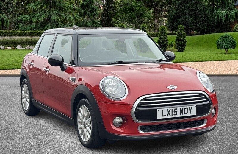 Red Used 2015 Mini Cooper Hatch Hatchback | £7,195 (Fair price) - Image 1/4
