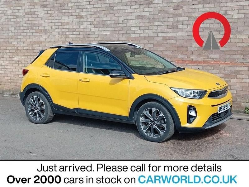 Used Kia Stonic First Edition 118 HP (86 kW) 2018 Yellow SUV