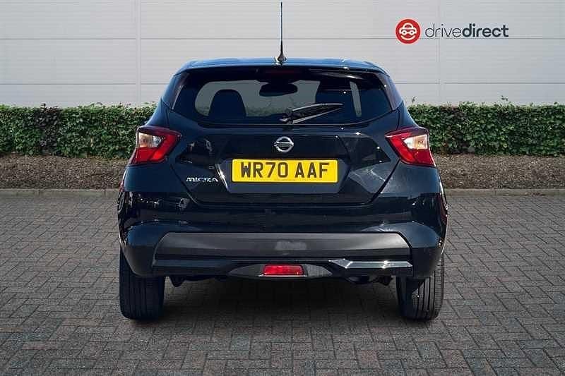 Begagnad Nissan Micra Acenta 100 HK (73 kW) 2020 Svart Halvkombi