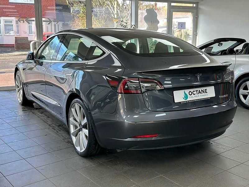 Begagnad Tesla Model 3 Performance 461 kW (627 HK) 2019 Grå Sedan