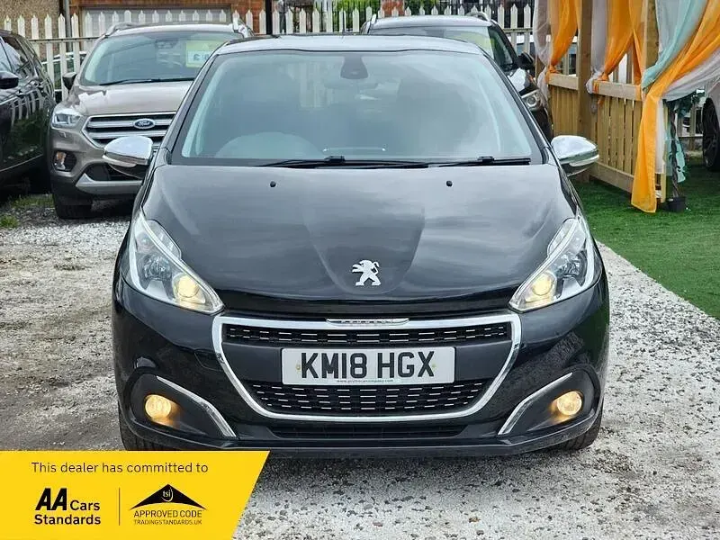 Used Peugeot 208 Allure 2018 Black Hatchback