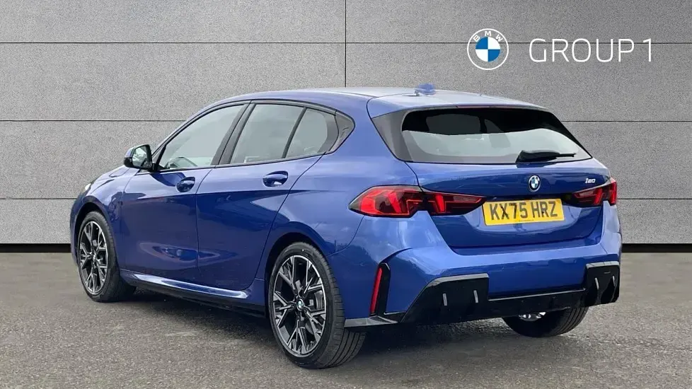 Used BMW 120 M Sport 168 HP (123 kW) 2025 Blue Hatchback