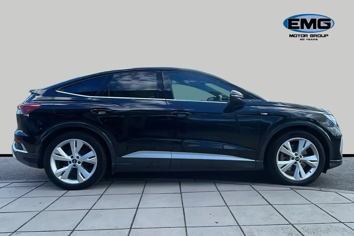 Used Audi Q4 e-tron S-Line 150 kW (204 HP) 2023 Black SUV