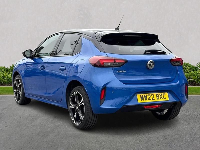 Used Vauxhall Corsa Edition 100 HP (73 kW) 2022 Blue Hatchback