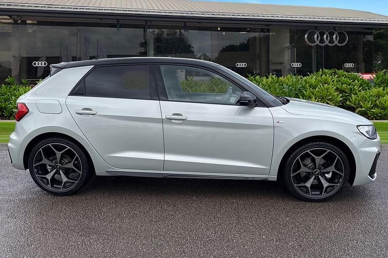 New Audi A1 Sportback Black Edition 2026 Silver Hatchback