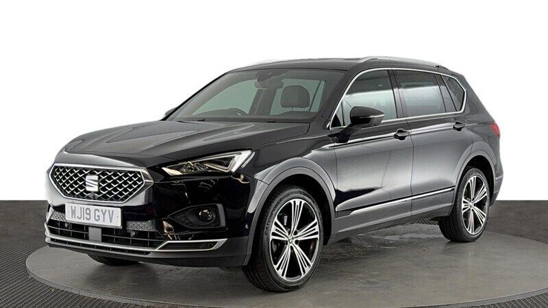 Black Used 2019 Seat Tarraco XCELLENCE Lux SUV | £17,220 (Good price) - Image 1/4