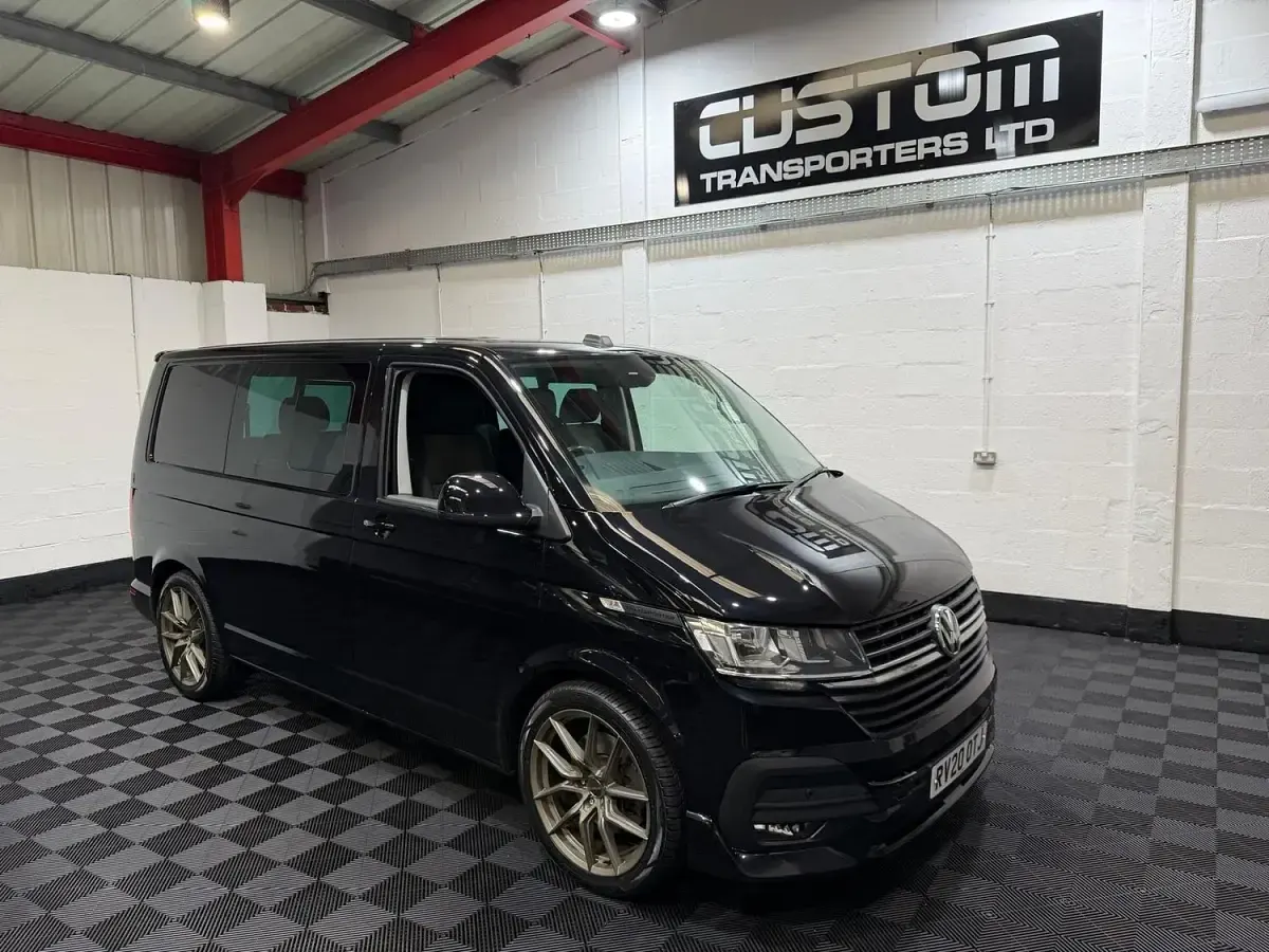 Used VW T6.1 Highline 150 HP (110 kW) 2020 Black Van