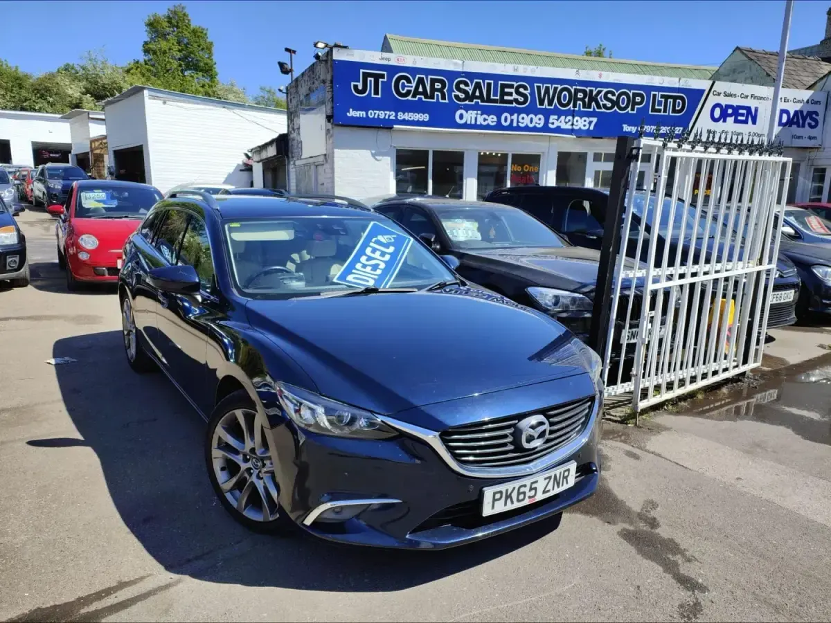 Second-hand Mazda 6 Inclusive 150 CP (110 kW) 2015 Albastru Break