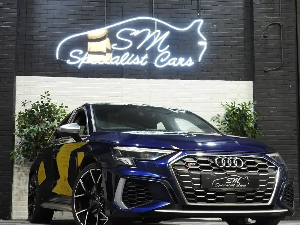 Used Audi S3 Advanced 310 HP (228 kW) 2021 Blue Sedan