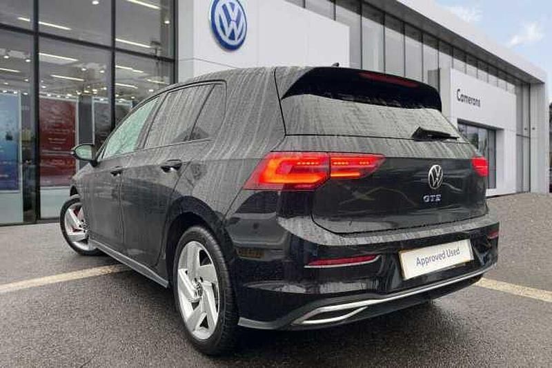 Used VW Golf VIII GTE 245 HP (180 kW) 2020 Black Hatchback