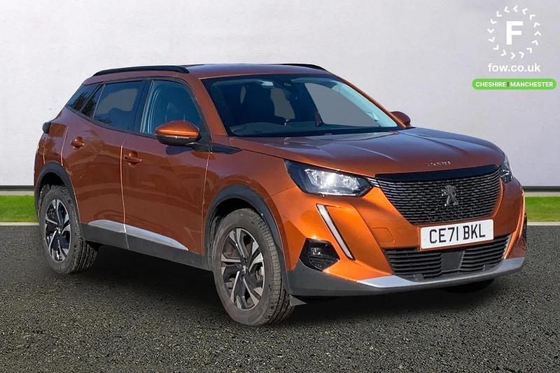 Used Peugeot 2008 Allure Premium 110 HP (80 kW) 2021 Orange SUV