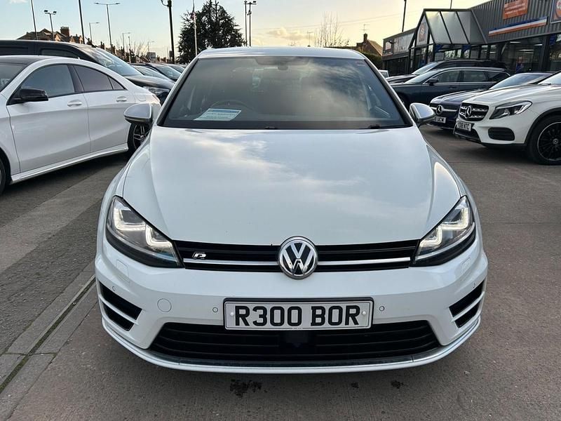 Used VW Golf VII R 2016 White Hatchback