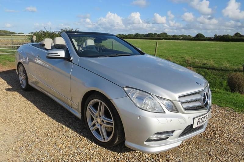 Silver Used 2013 Mercedes E350 Cabriolet | £8,450 (Good price) - Image 1/1