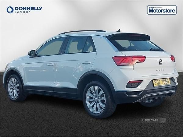 Used VW T-Roc SE 150 HP (110 kW) 2020 White SUV