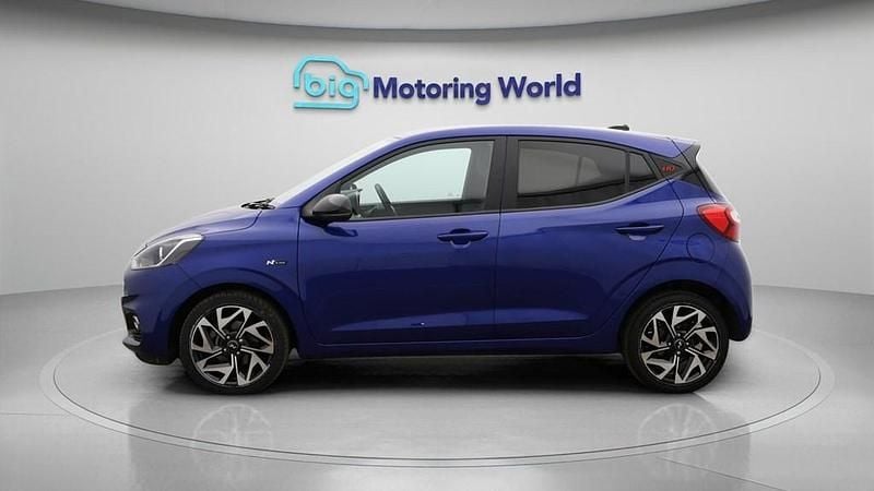 Used Hyundai i10 N Line 100 HP (73 kW) 2023 Blue Hatchback