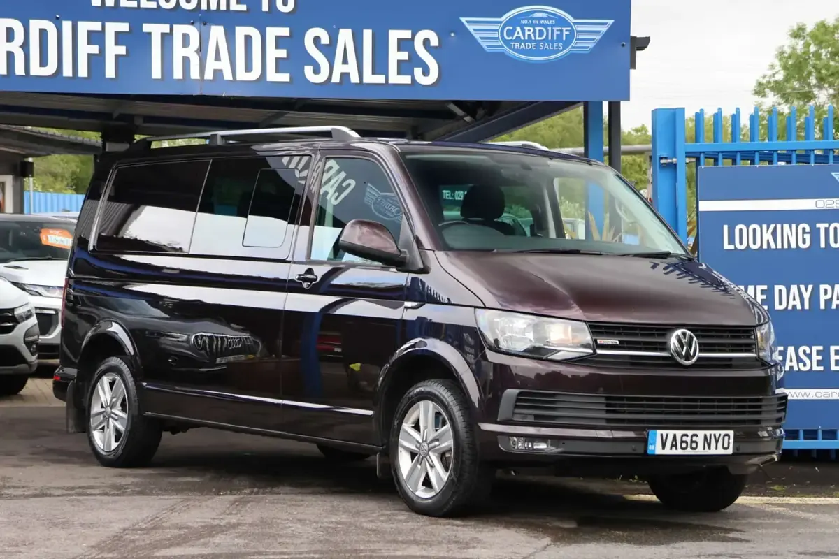 Used VW Transporter Highline 2017 Purple Van