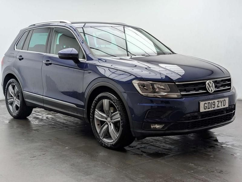 Used VW Tiguan Match 130 HP (95 kW) 2019 Blue SUV