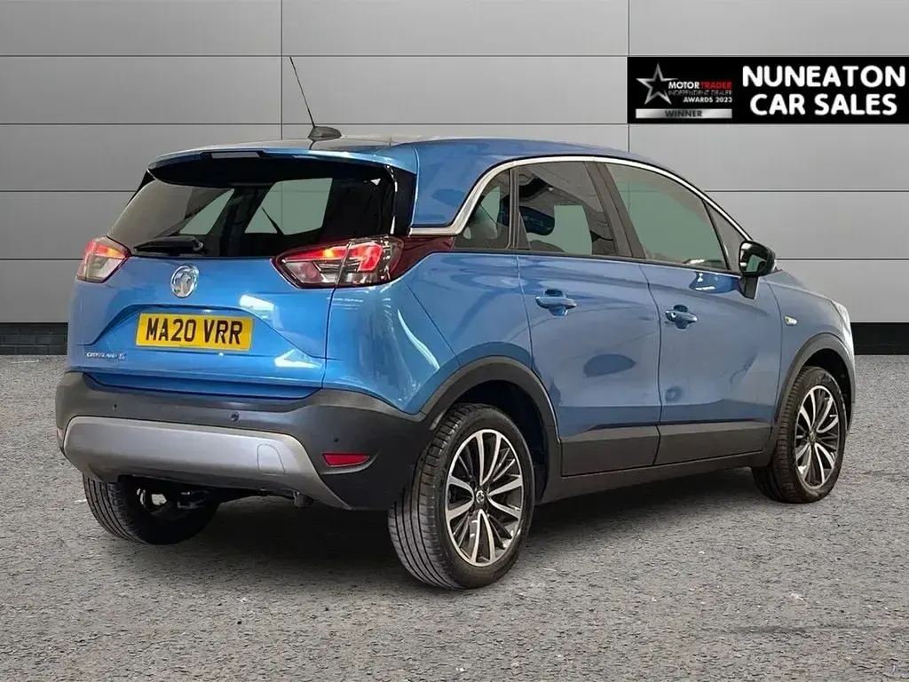 Used Vauxhall Crossland X Elite 130 HP (95 kW) 2020 Blue SUV