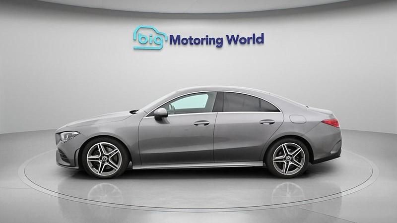 Used Mercedes CLA200 AMG line 163 HP (119 kW) 2019 Grey Coupe