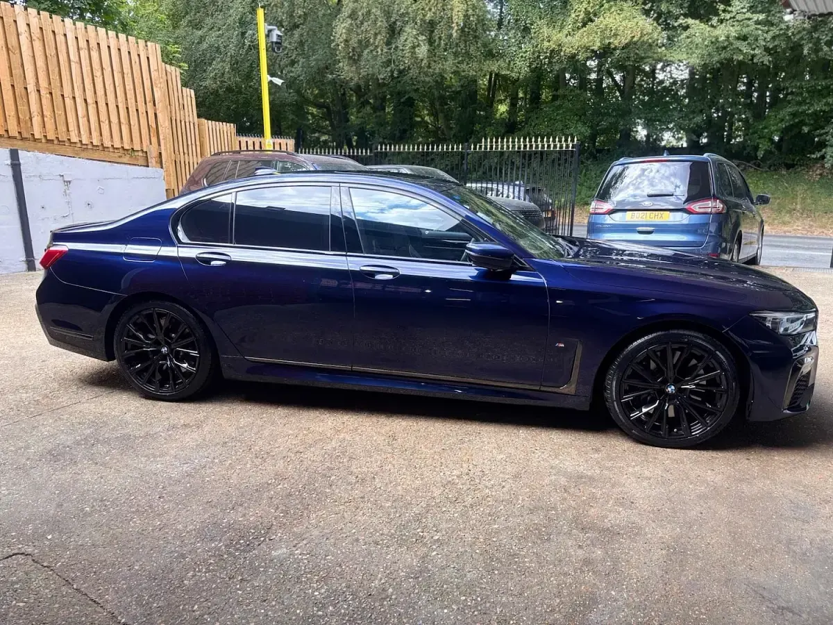 Used BMW 745e M Sport 2020 Blue Sedan