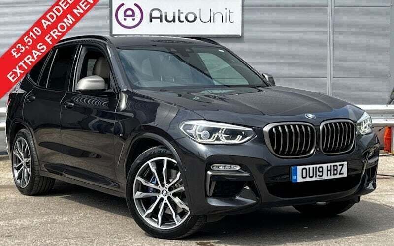 Grey Used 2019 BMW X3 M Sport SUV | £25,990 (Good price) - Image 1/4