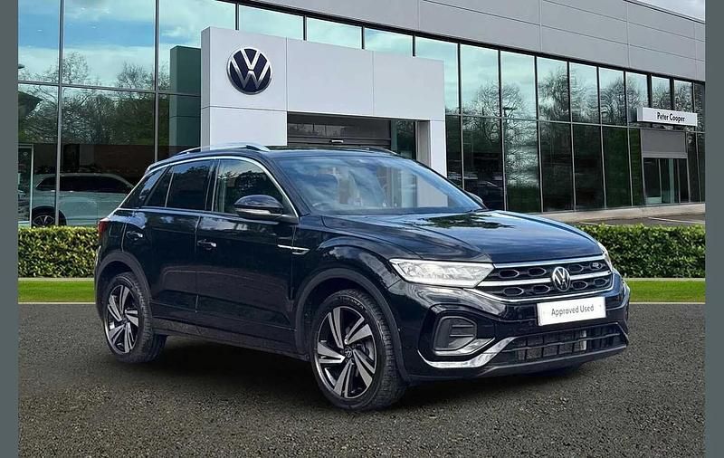 Black Used 2023 VW T-Roc R-line SUV | £24,991 (Fair price) - Image 1/4