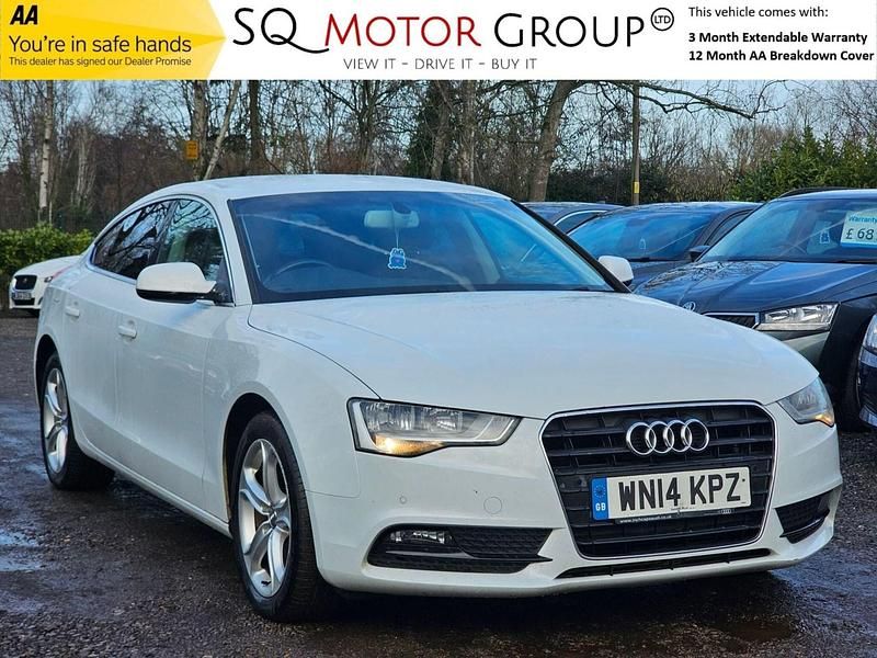 White Used 2014 Audi A5 Coupe | £5,590 (Super price) - Image 1/4