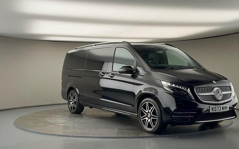 Black Used 2023 Mercedes V300 AMG line MPV | £62,500 (Fair price) - Image 1/4
