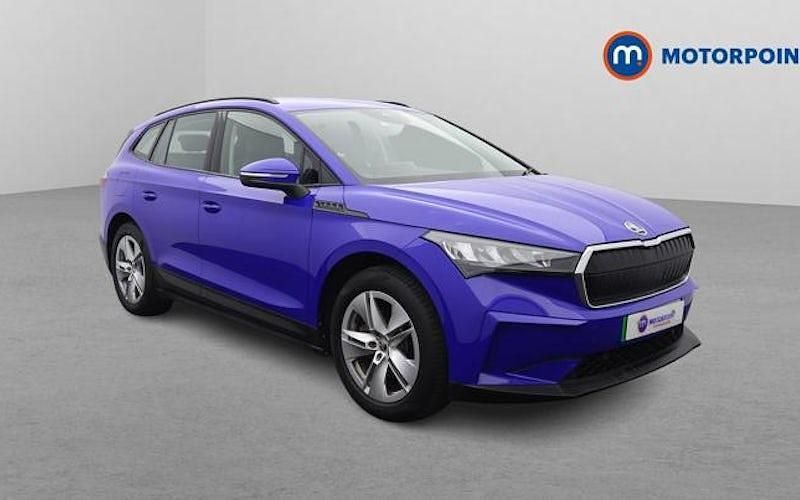 Used Skoda Enyaq iV ecoSuite 131 kW (179 HP) 2022 Blue SUV