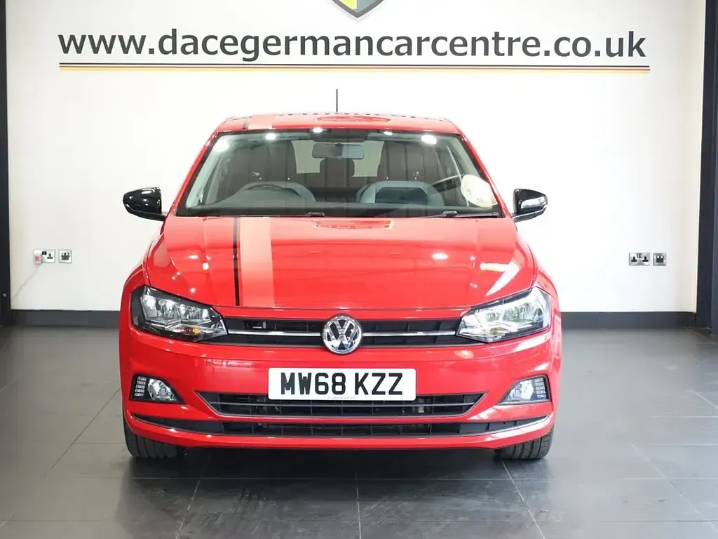Used VW Polo Beats 95 HP (69 kW) 2018 Red Hatchback