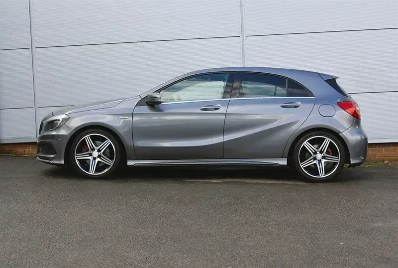 Used Mercedes A250 AMG 211 HP (155 kW) 2013 Mountain grey Hatchback