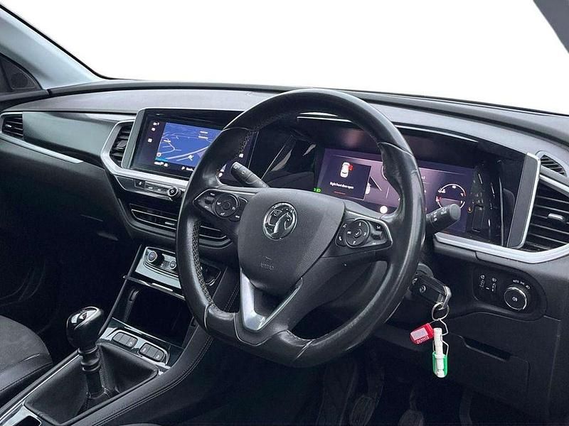 Used Vauxhall Grandland X GS Line 128 HP (94 kW) 2022 Black SUV