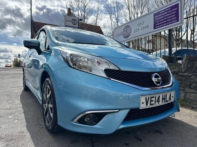Used Nissan Note S 98 HP (72 kW) 2014 Blue Hatchback