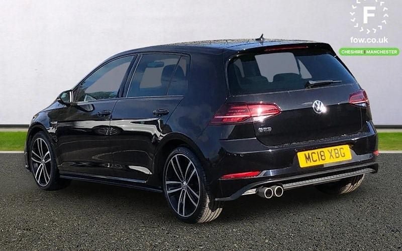 Used VW Golf VII GTD 184 HP (135 kW) 2018 Black Hatchback