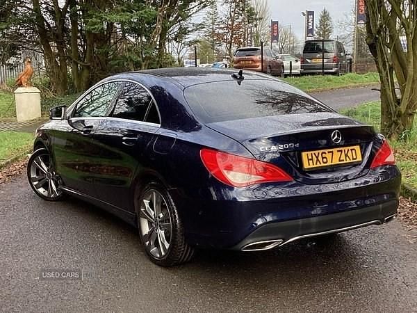 Used Mercedes CLA200 136 HP (100 kW) 2018 Blue Sedan