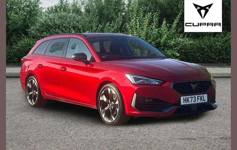 Used Cupra Leon 147 HP (108 kW) 2023 Red Estate