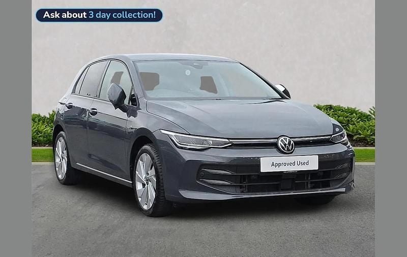 Grey Used 2024 VW Golf VIII Match Hatchback | £20,873 (Fair price) - Image 1/4