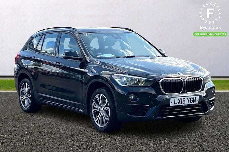 Black Used 2018 BMW X1 Sport Line SUV | £13,799 (Super price) - Image 1/3
