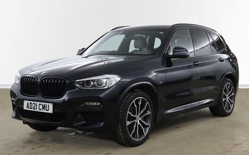 Used BMW X3 M Sport 190 HP (139 kW) 2021 Black SUV