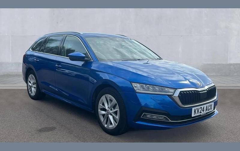 Used Skoda Octavia SE L 150 HP (110 kW) 2024 Blue Estate