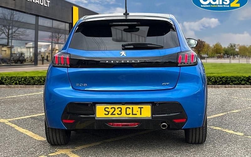 Used Peugeot 208 GTi 102 HP (75 kW) 2022 Blue Hatchback
