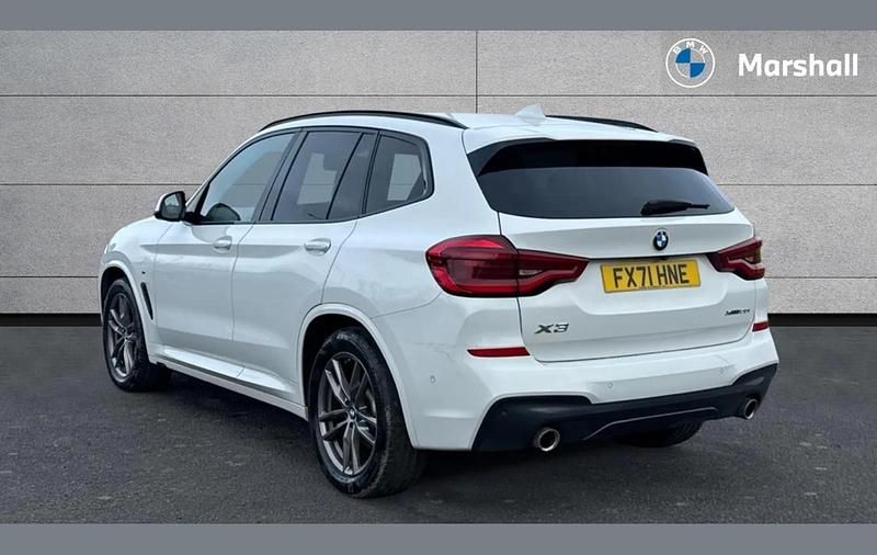 Used BMW X3 M Sport 248 HP (182 kW) 2021 Alpine white  SUV
