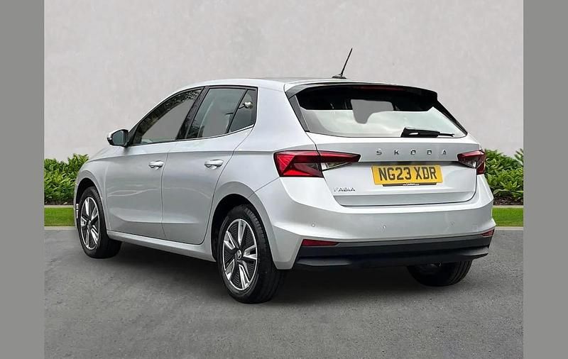 Used Skoda Fabia SE L 108 HP (79 kW) 2023 Silver Hatchback