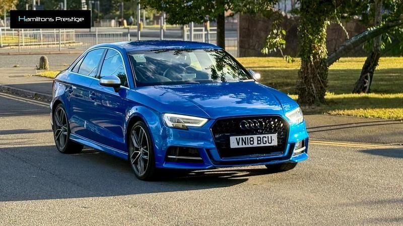 Used Audi S3 Design 310 HP (228 kW) 2018 Blue Sedan