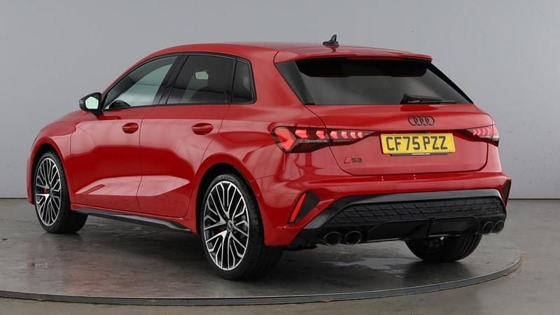 Used Audi S3 Sportback Black Edition 333 HP (244 kW) 2025 Red Hatchback