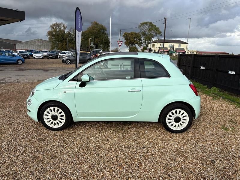 Used Fiat 500 Lounge 2017 Green Hatchback