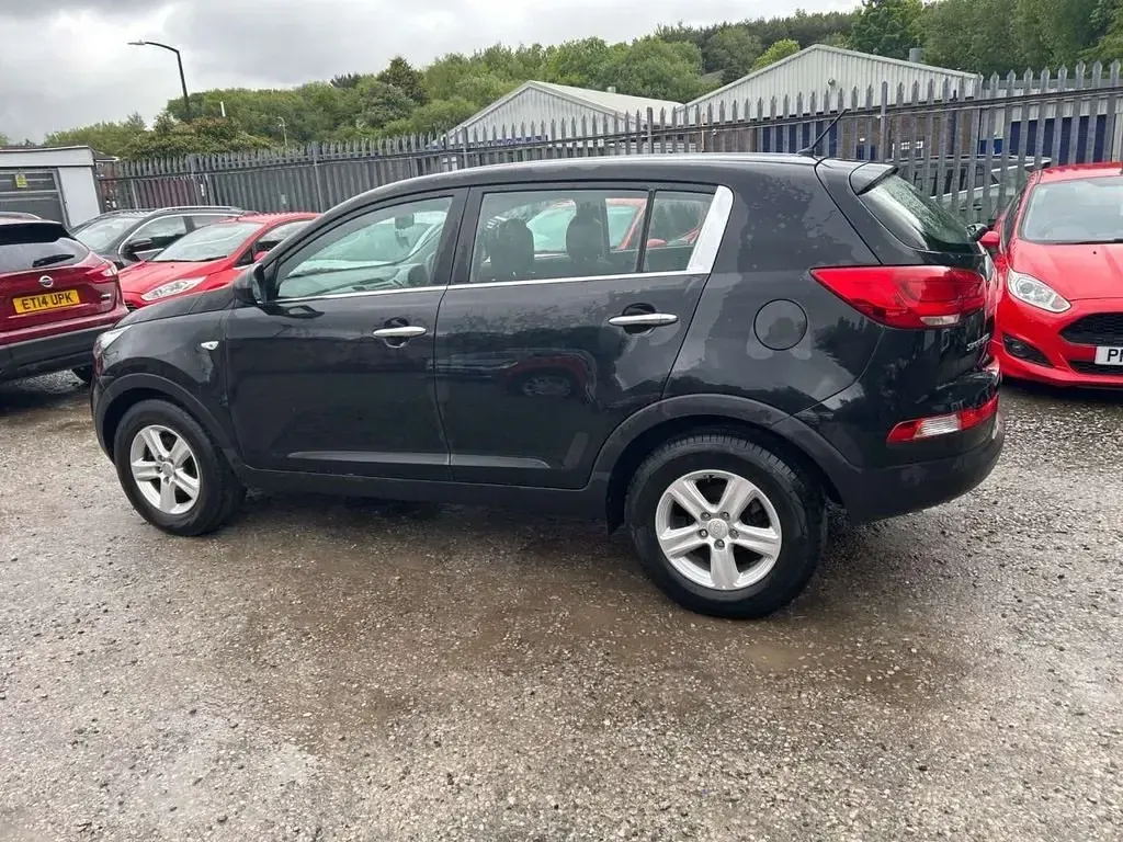 Begagnad Kia Sportage 133 HK (97 kW) 2015 Svart SUV