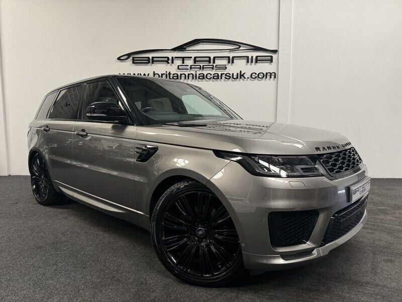 Silver Used 2019 Land Rover Range Rover Sport Autobiography Dynamic SUV | £34,980 (Fair price) - Image 1/4