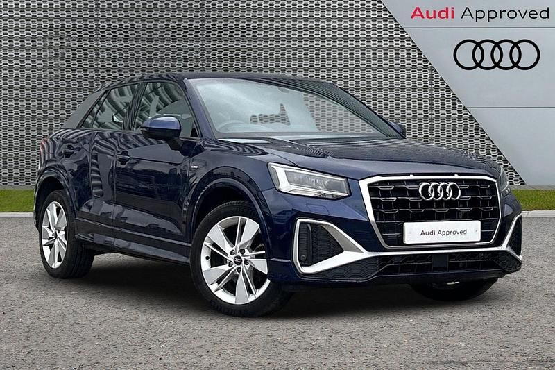 Blue Used 2023 Audi Q2 S-Line SUV | £18,893 (Fair price) - Image 1/3